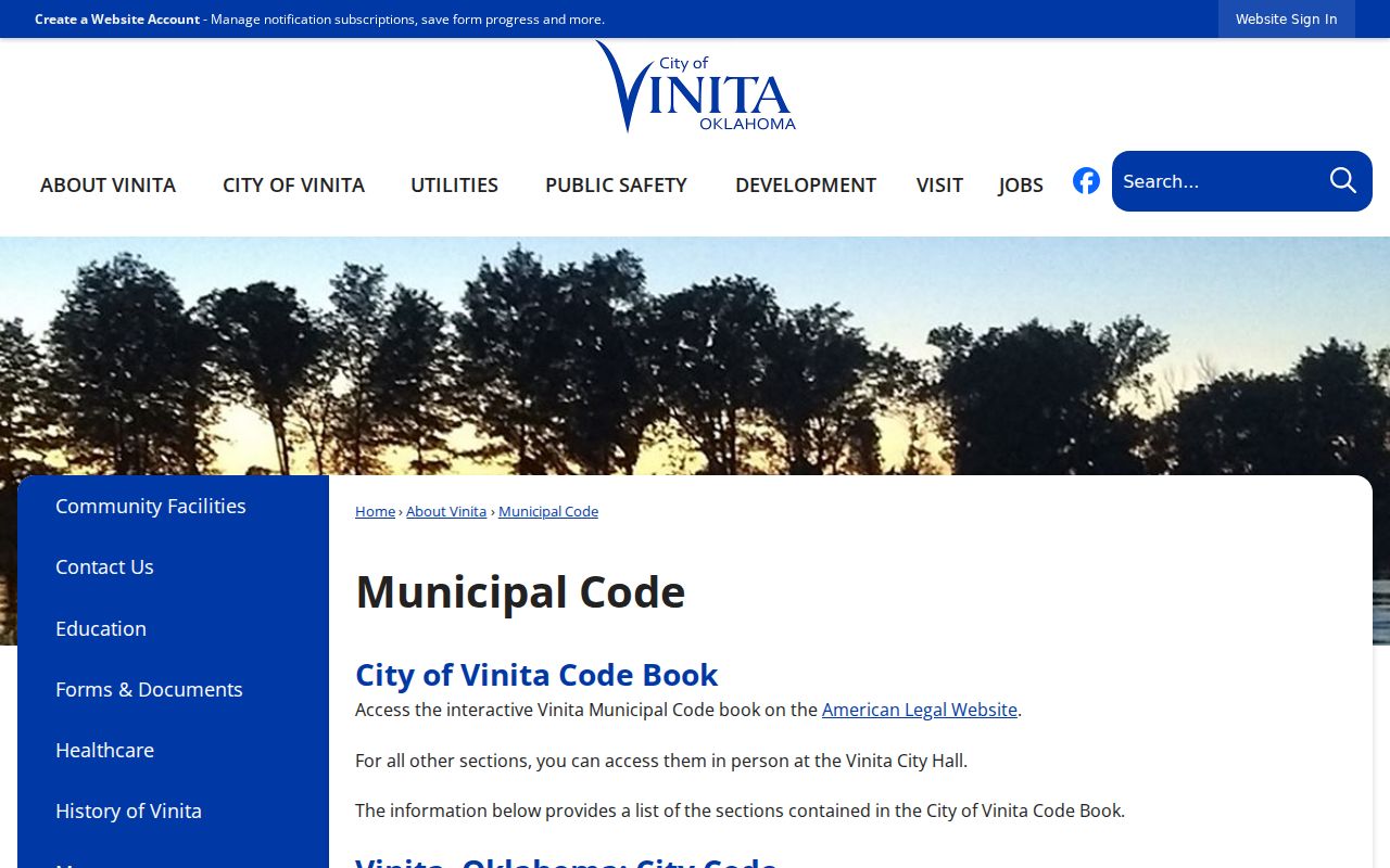 Craig County traffic warrant municipal code search